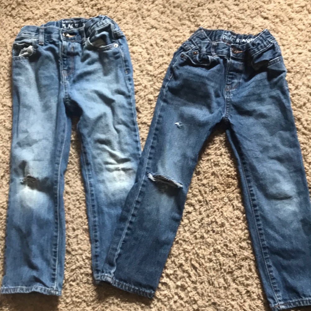 Children’s place bootcut and straight jeans